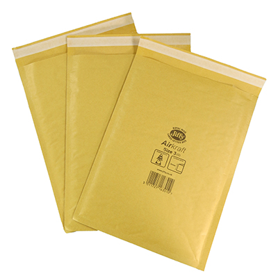 1000 x Jiffy Airkraft Size 3 Bubble Envelopes Bags 220x320mm (JL3)